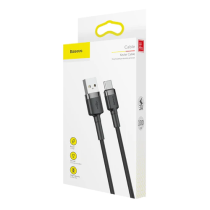 CABLE TRENZADO USB TO TYPE-C 2A 2M BASEUS 