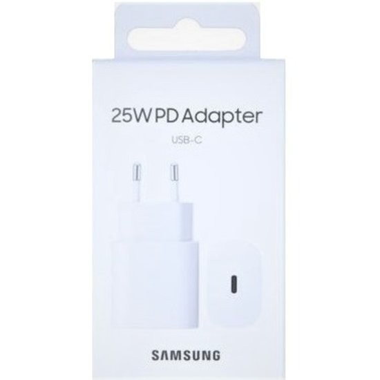 ORIGINAL SAMSUNG CHARGER 25W TYPE-C WHITE